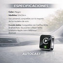 AutoCast® – CarPlay Inalámbrico  con Apps Pagos Incluidos-Promoción por cierre de tienda